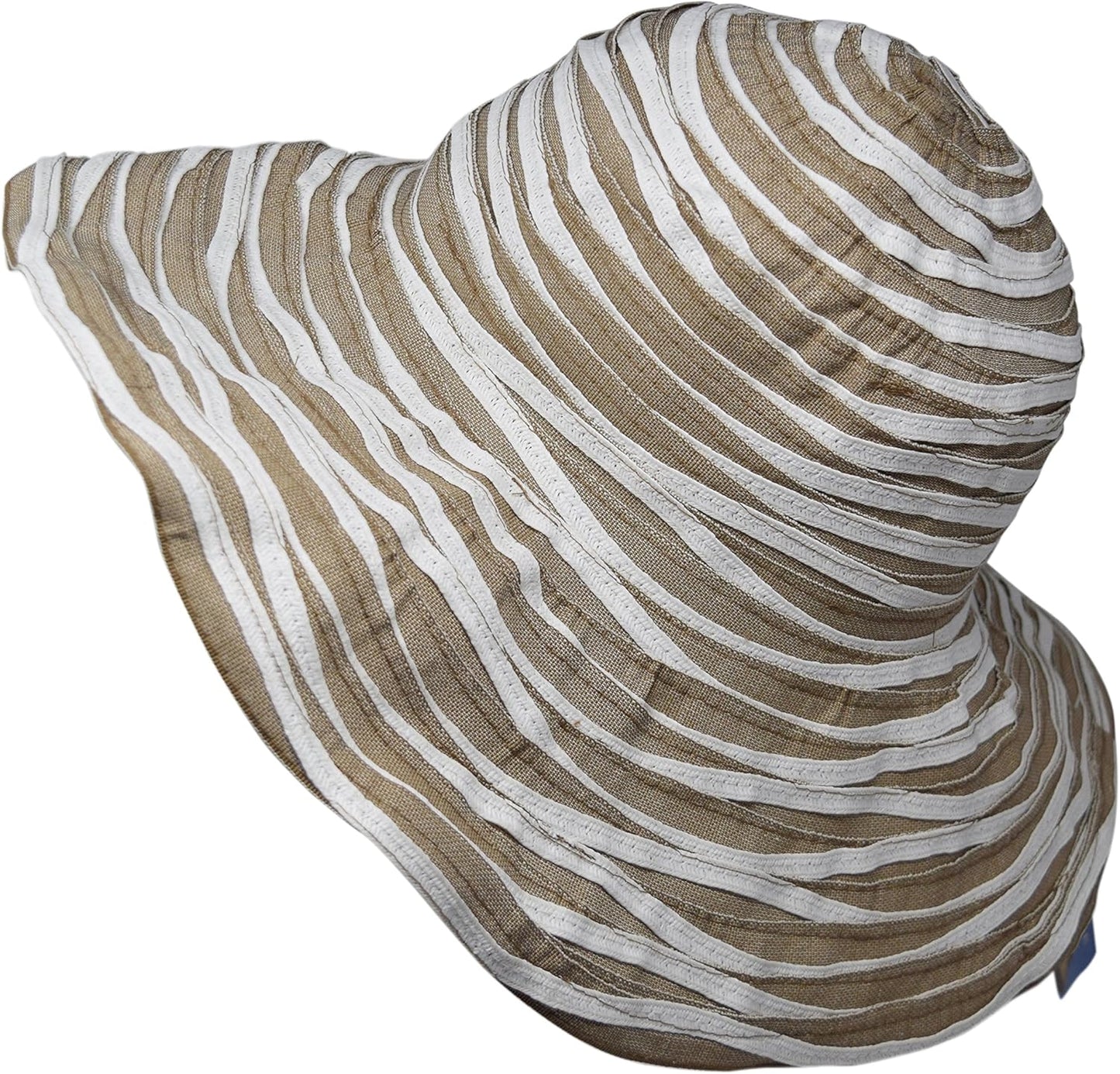 Packable Reversible Sun Shade Beach Hat, Adjustable Wide Shapeable Brim, SPF UPF 50 UV Protection