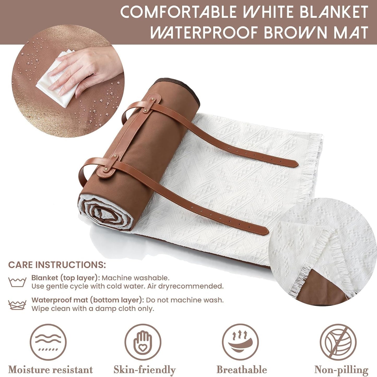 2 in 1 Waterproof Blanket
